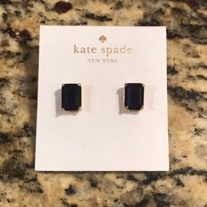 Brand new Navy Kate Spade Stud Earrings